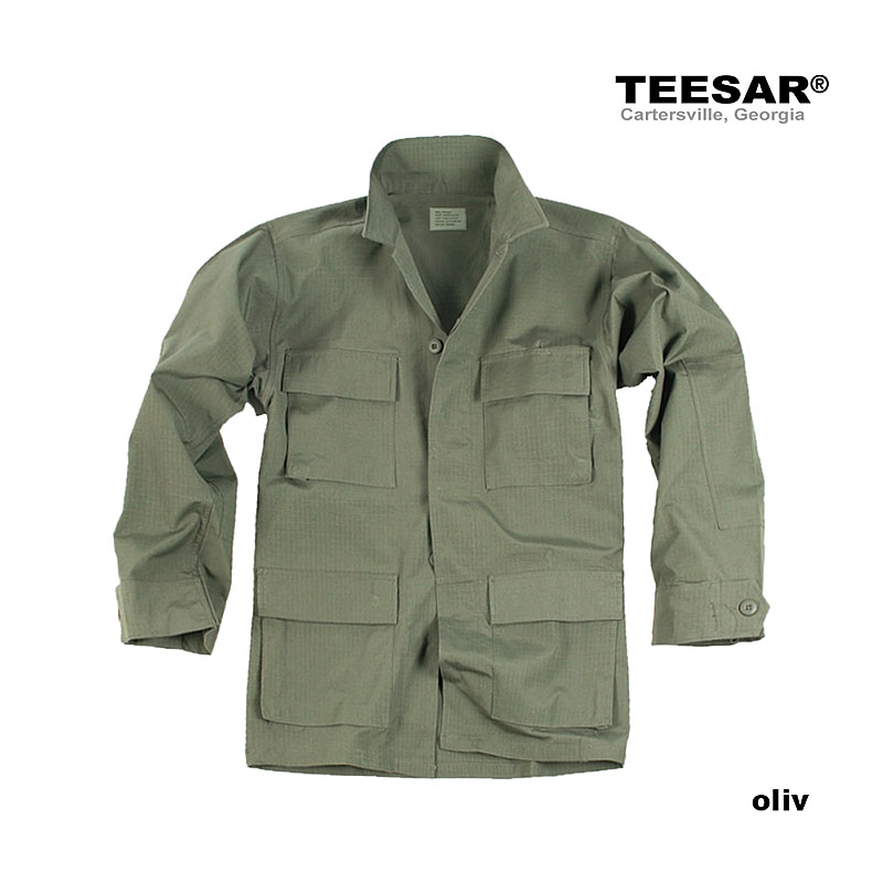 US BDU Feldjacke Cotton R/S    A