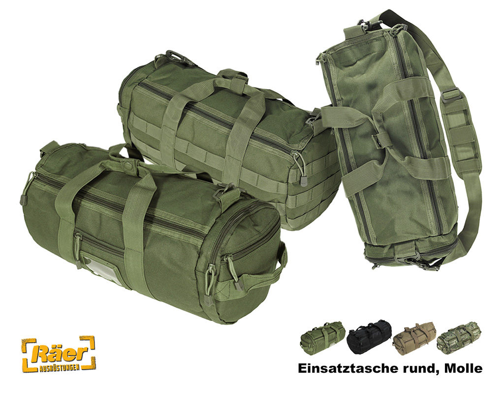 Einsatztasche rund Molle    A