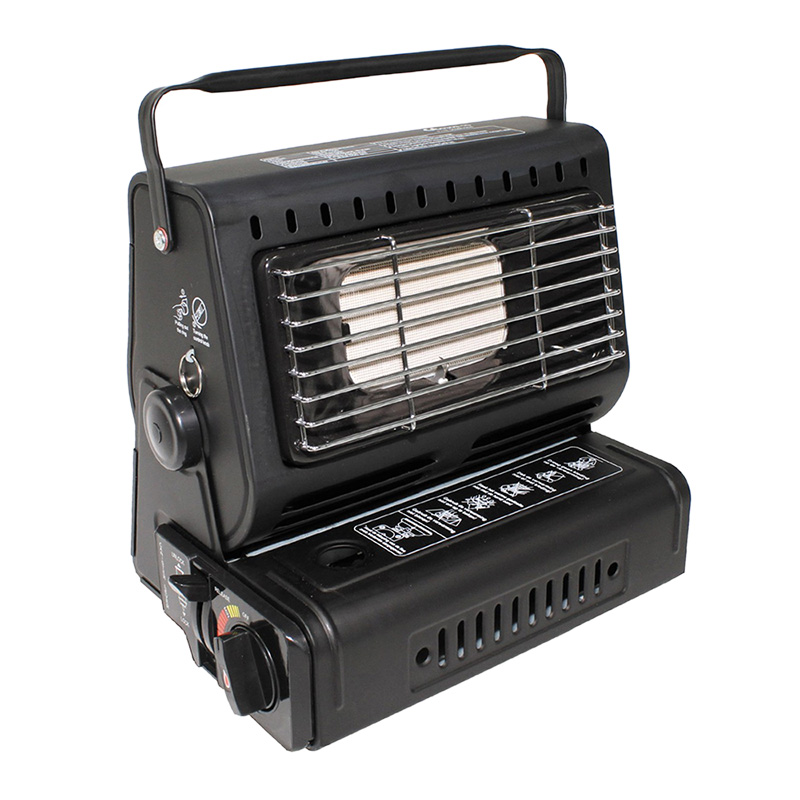Infrarot Gaskartuschenofen 1,2 KW, Piezozündung  A