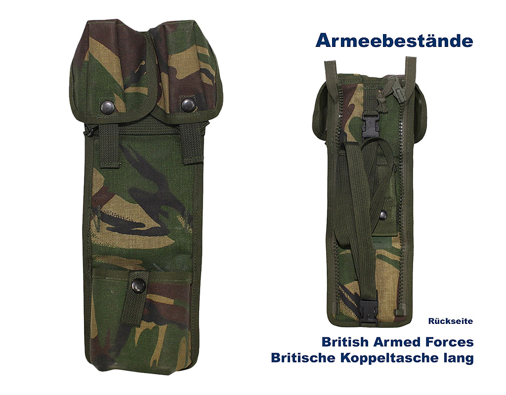 Britische Koppeltasche lang, DPM    B