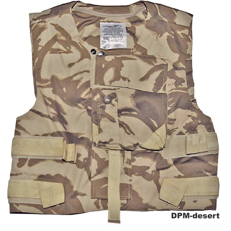 Britische Cover Weste Combat, desert    B
