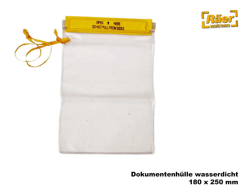 MFH Dokumentenhülle waterproof    A