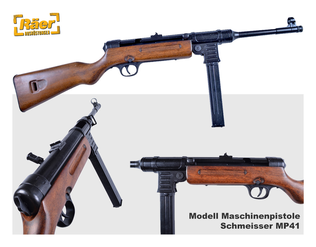 Modellwaffe WH MP41 Schmeisser m. Schultergurt   A