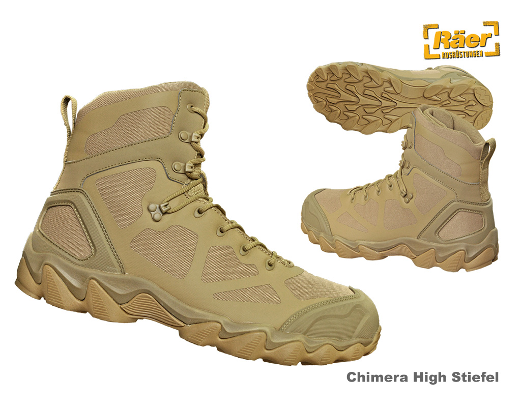 Chimera Stiefel High, dark-coyote... A