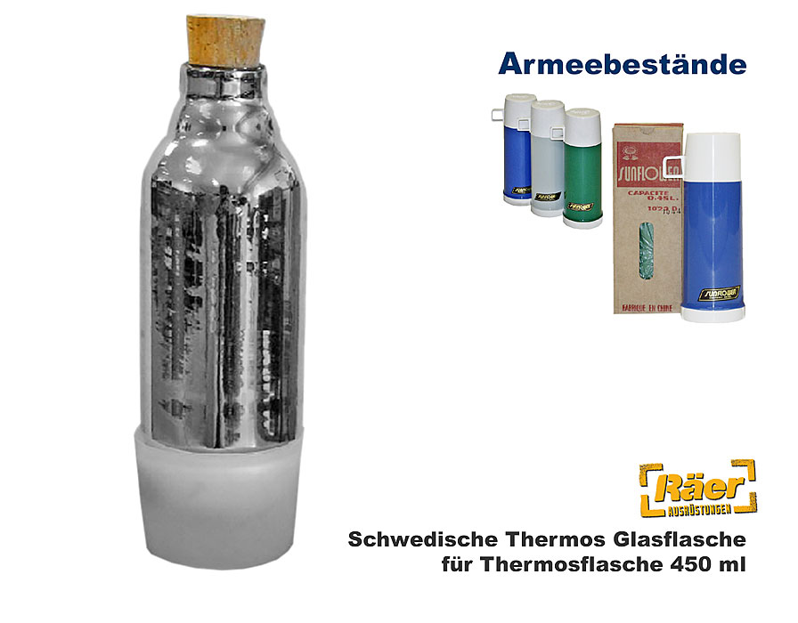 Schwedische Vakuum Thermosinnenflasche    A