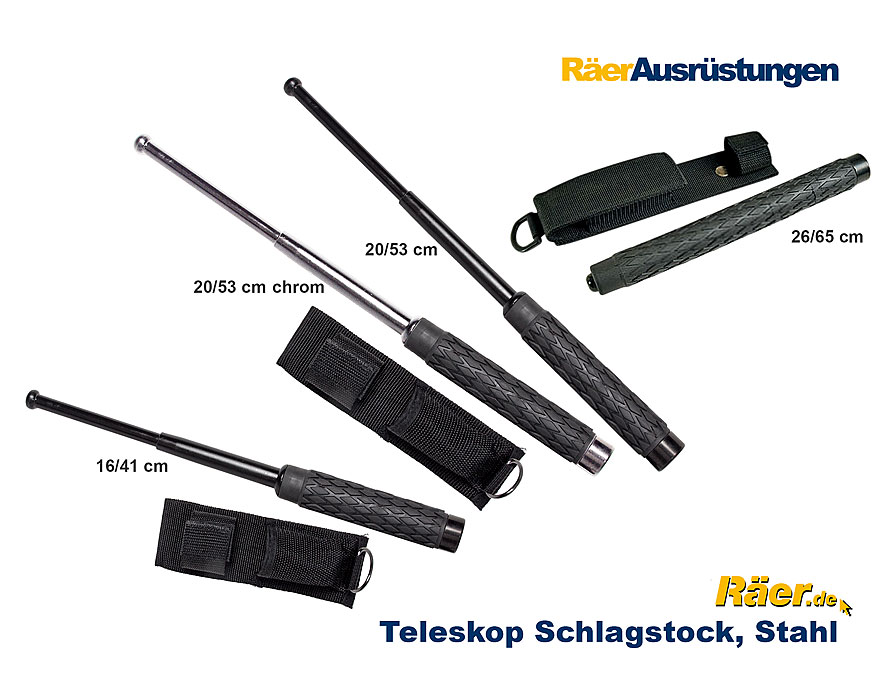 Tele-Schlagstock, Metall     A