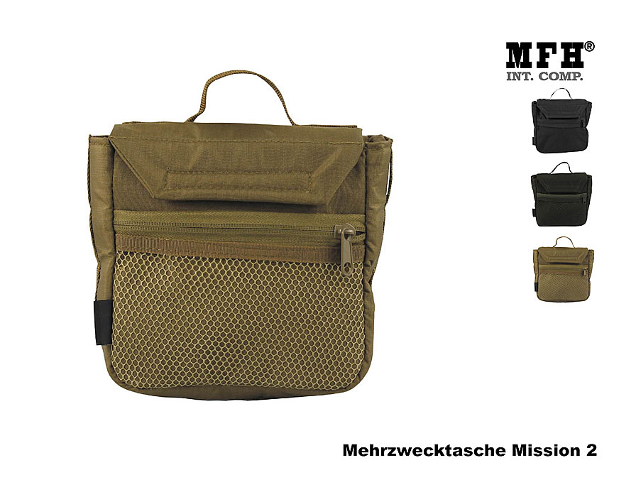 MFH Mehrzwecktasche Mission 2, Klettsystem    A