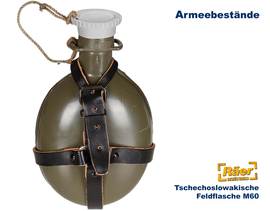 Tschechische Feldflasche M60    A/B