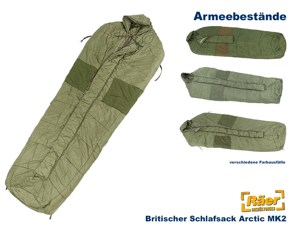 Britischer Schlafsack Arctic MK2    B