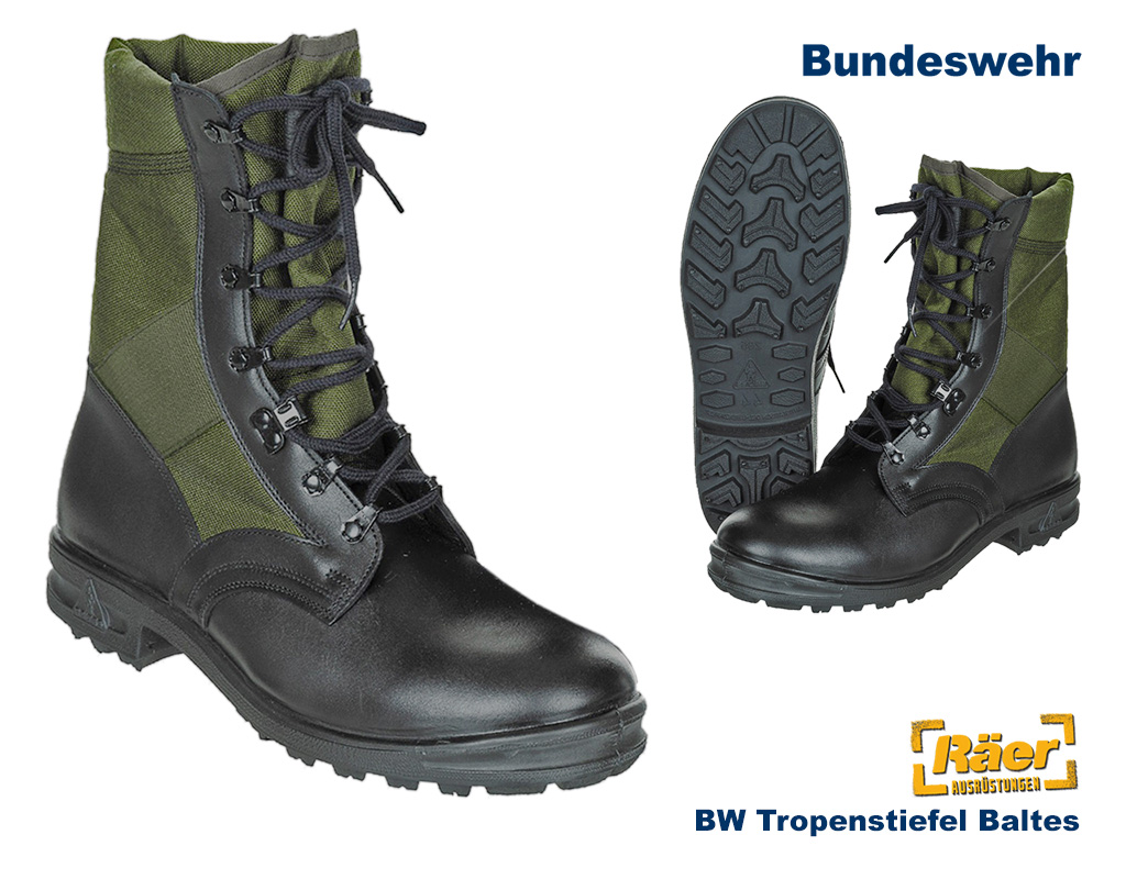 BW Kampfstiefel, Tropen-, heiß/feucht, Baltes  A/B