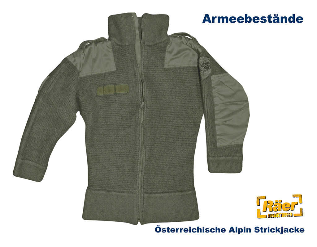 Österreichische Heeresstrickjacke (Weste)    B