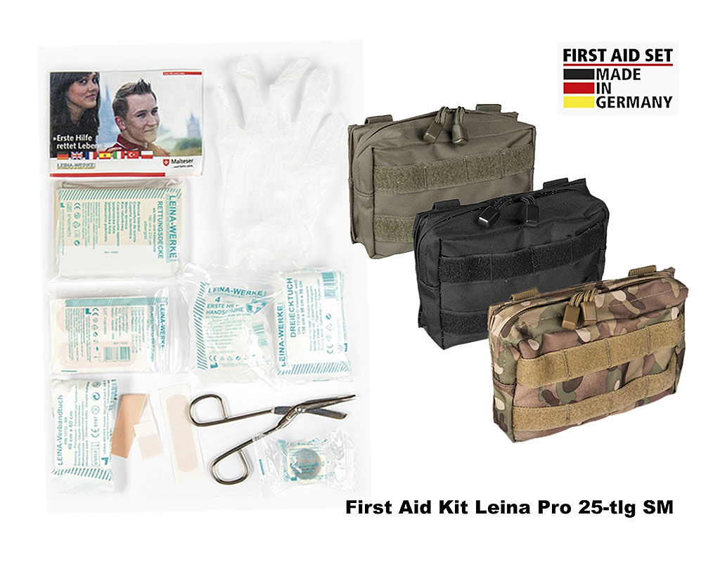 First Aid Kit Leina Pro SM, Erste Hilfe m.Tasche A