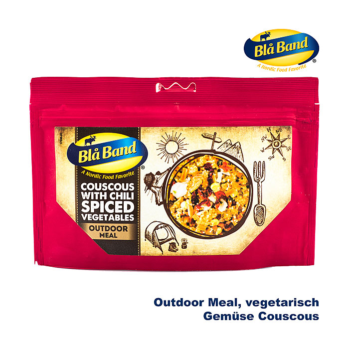 Schwedisches Outdoor Meal, vegetarisch, Bla Band A
