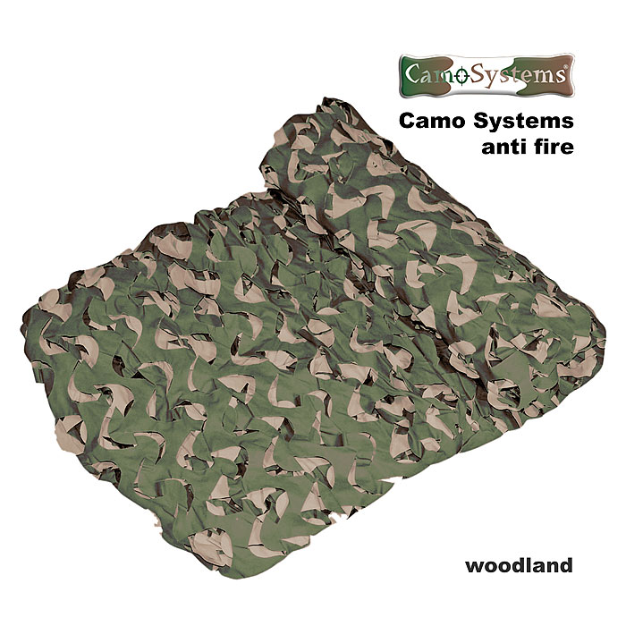 Camo Systems Tarnnetz, Anti-Fire-Ausrüstung    A