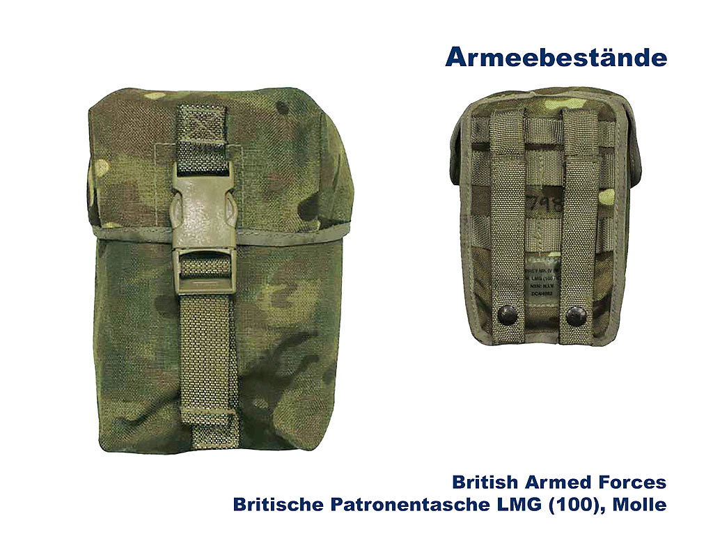 Britische Patronentasche LMG 100 Osprey MK IV    B