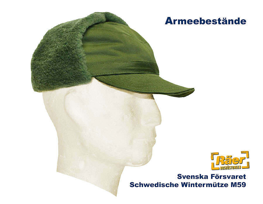 Schwedische Wintermütze M59    B