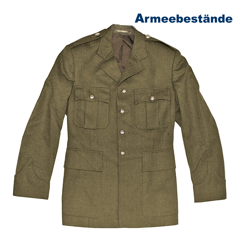 Britische Uniformjacke braun    A/B