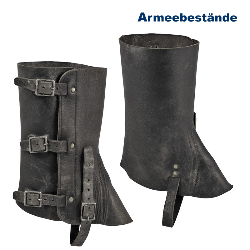 Schweizer Ledergamaschen    B