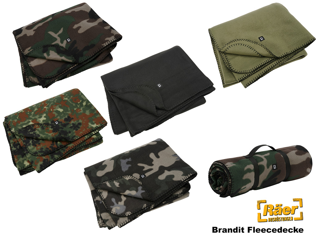 Brandit Fleecedecke 175 x 135 cm    A
