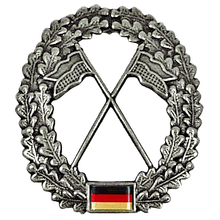 BW Barettabzeichen, Metall    A