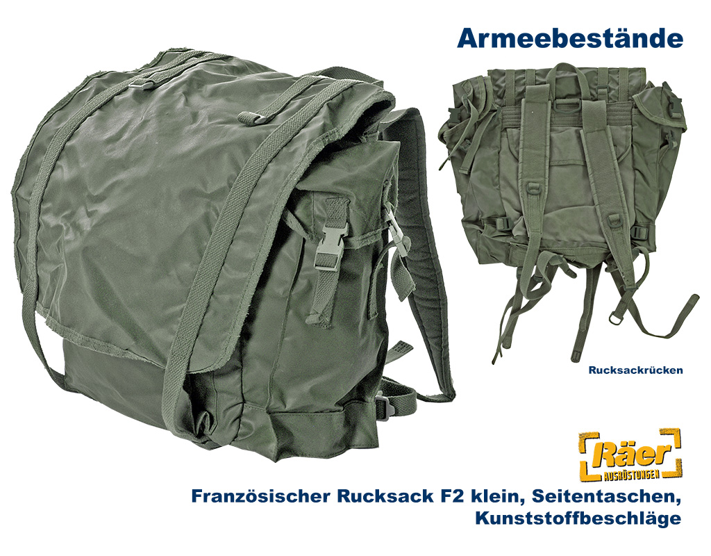 Französischer Rucksack F2 klein (F1 kl. modern)  B