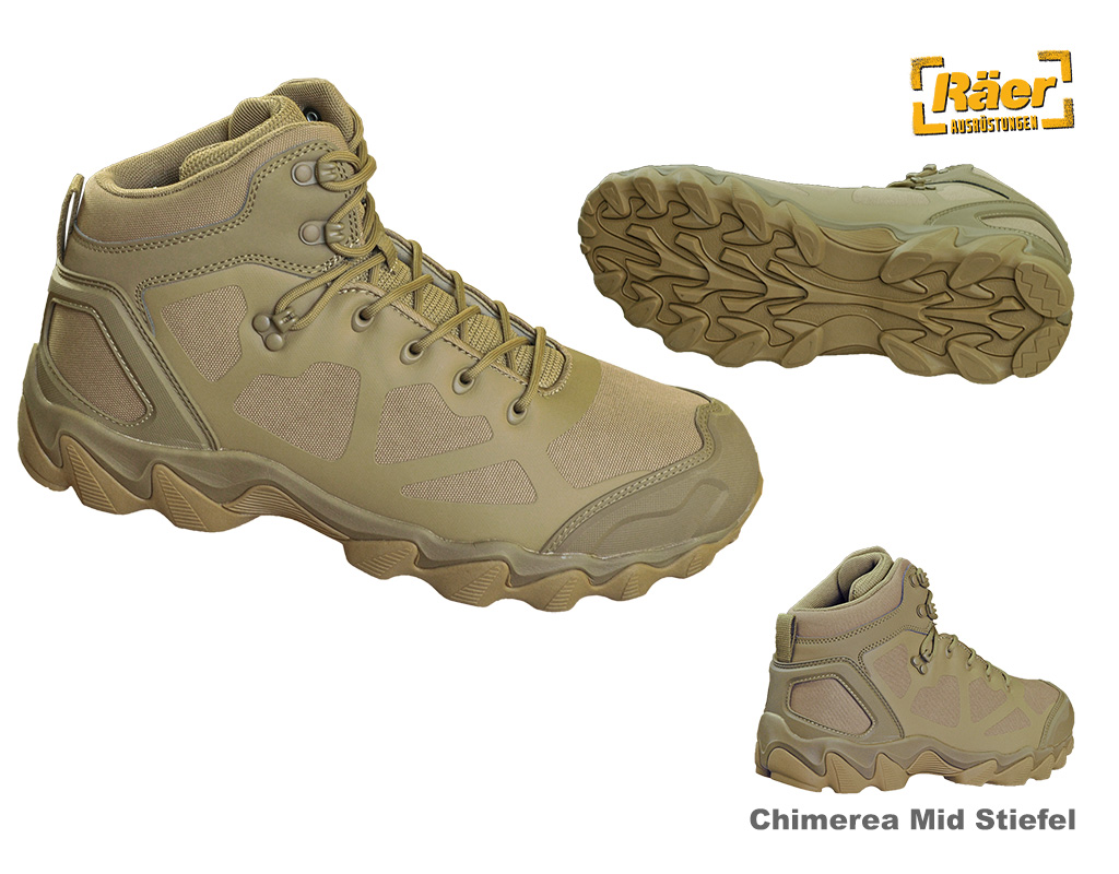 Chimera Stiefel Mid, dark-coyote... A