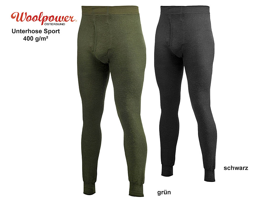 Woolpower Unterhose Sport 400 g/m², 6344    A