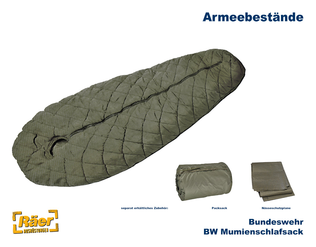 BW Schlafsack Mumienform, Solo    B