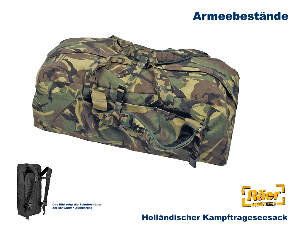 Holländischer Kampftragerucksack, tarn    B