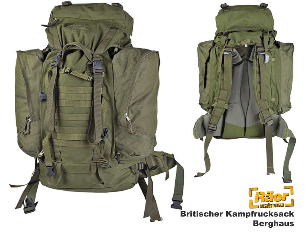 Britischer Kampfrucksack Berghaus    B