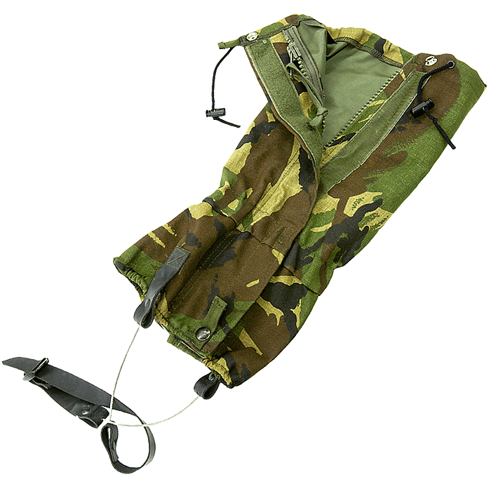 Britische Gamaschen mit Stahlseil...--x A/B