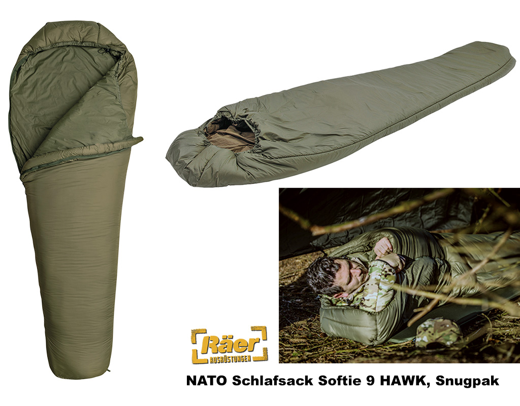 Snugpak Schlafsack Softie 9 HAWK, NATO    A