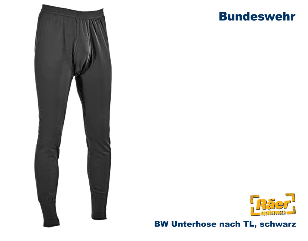 BW Unterhose lang, Sommer, Original TL schwarz A