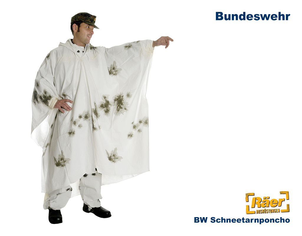 BW Schneetarnponcho    B