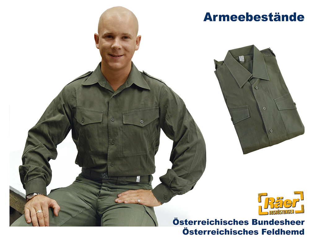 Österreichisches Feldhemd M75, ÖBH... A/B