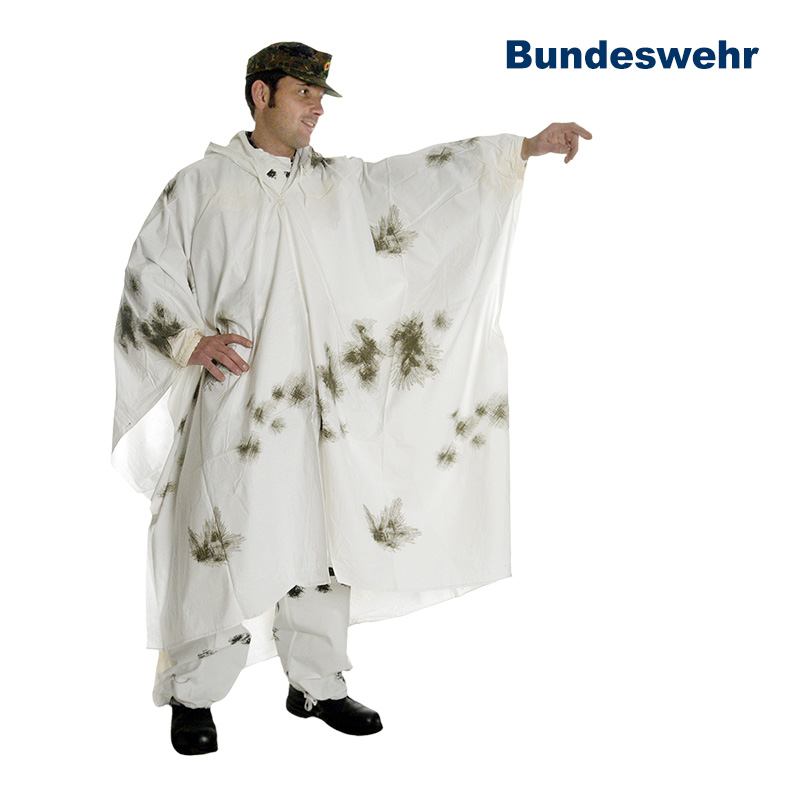 BW Schneetarnponcho    B