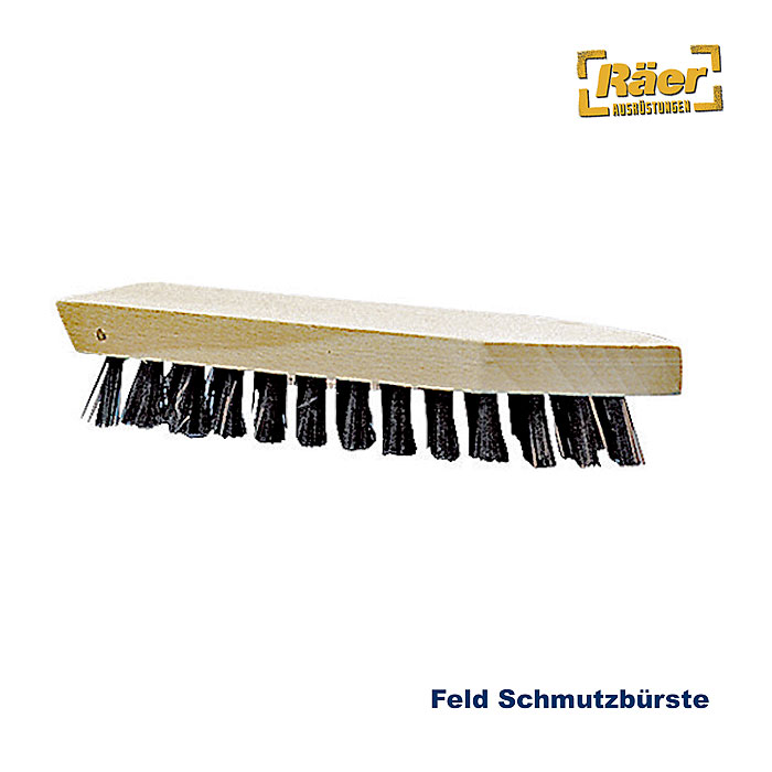 Feld Schmutzbürste, Holz    A