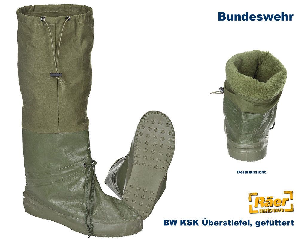 BW KSK Überstiefel, gefüttert, Heatpac, Mittet   B