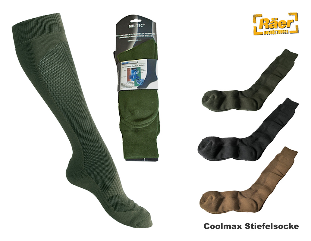 Mil-Tec Coolmax Stiefelsocken    A