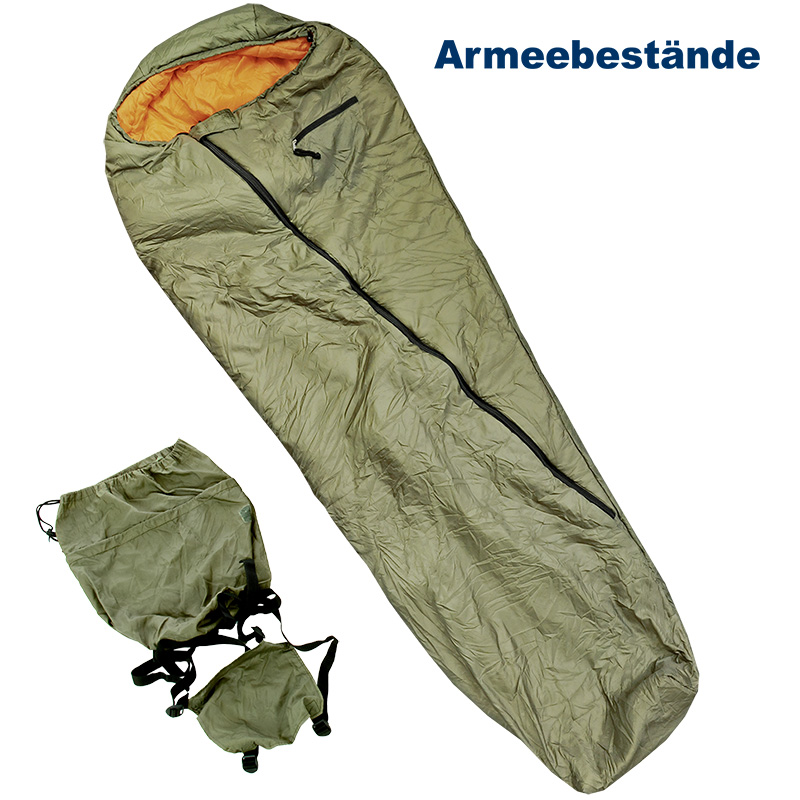 Tschechischer Schlafsack Winter, mit Packsack    B