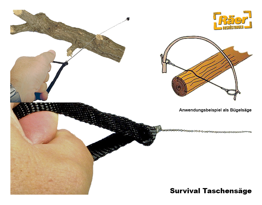 Survival-Taschensäge Relags    A