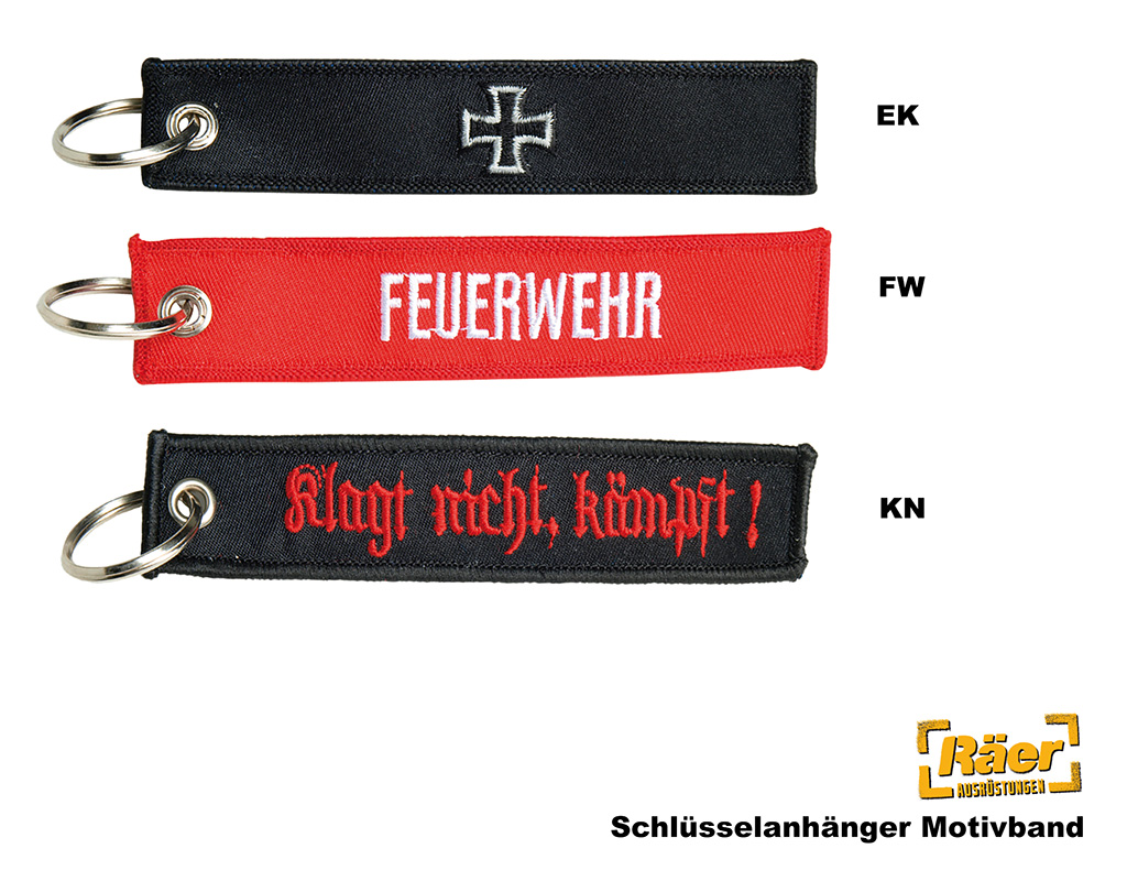 Schlüsselanhänger Motivband    A