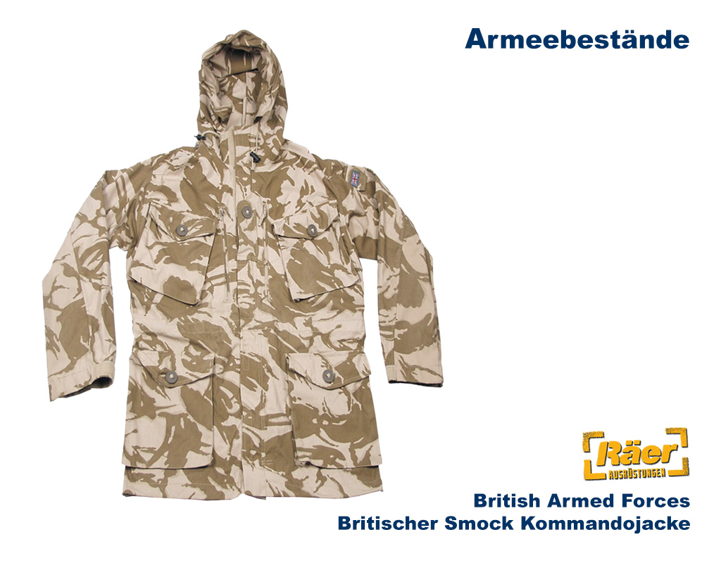 Britische Feldjacke Smock Combat,Windproof,des A/B