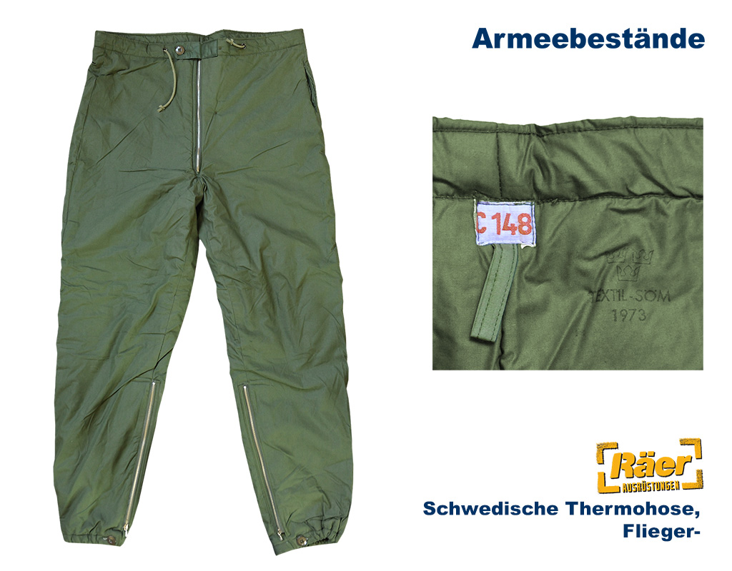 Schwedische Flieger Thermohose    A/B