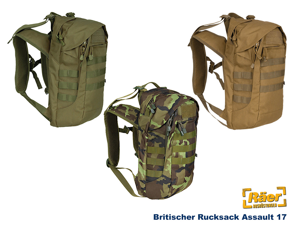 Britischer Rucksack Assault 17    A