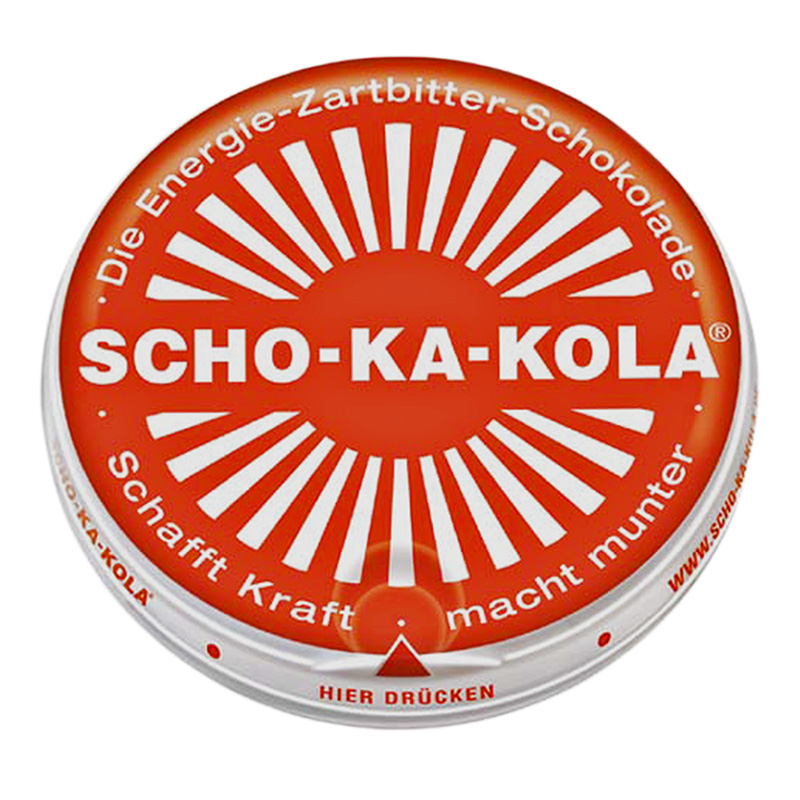 Scho-Ka-Kola, Zartbitter Schokolade    A