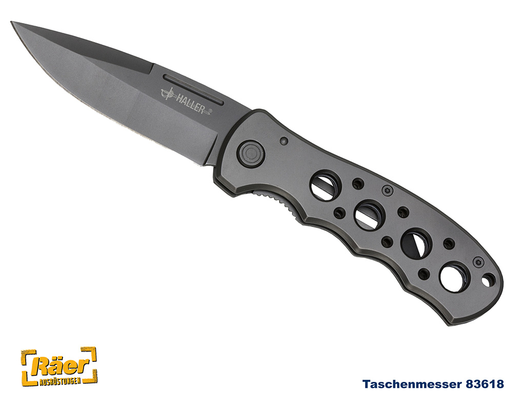 Taschenmesser 83618, grau    A
