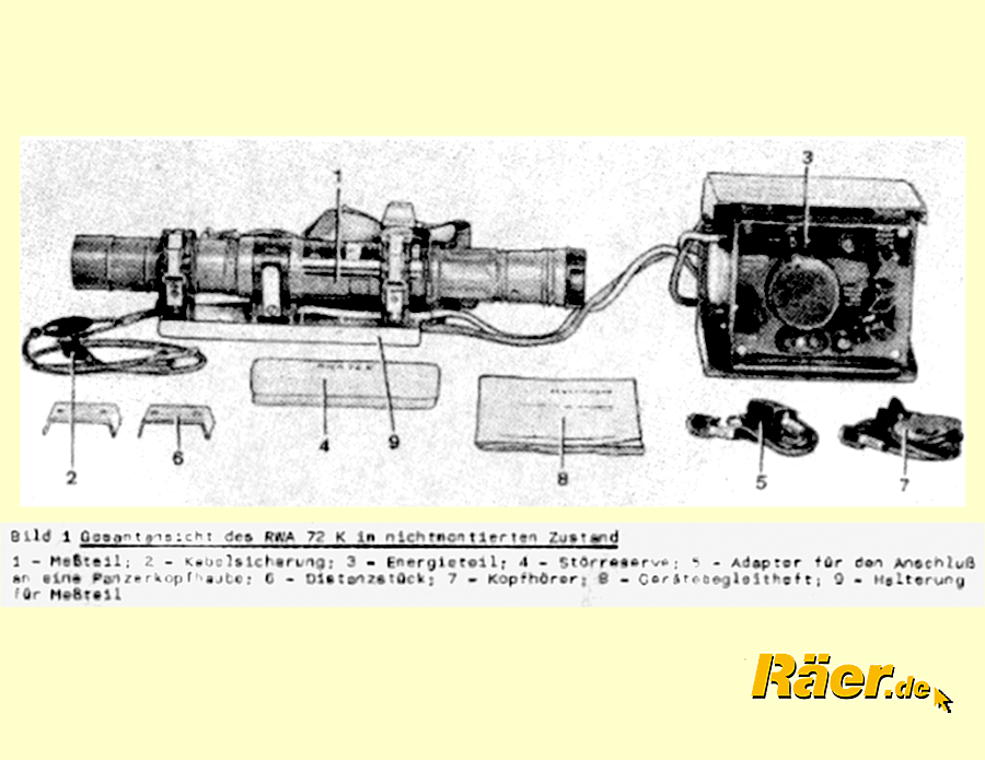 NVA Geigerzähler  RWA 72 K    A