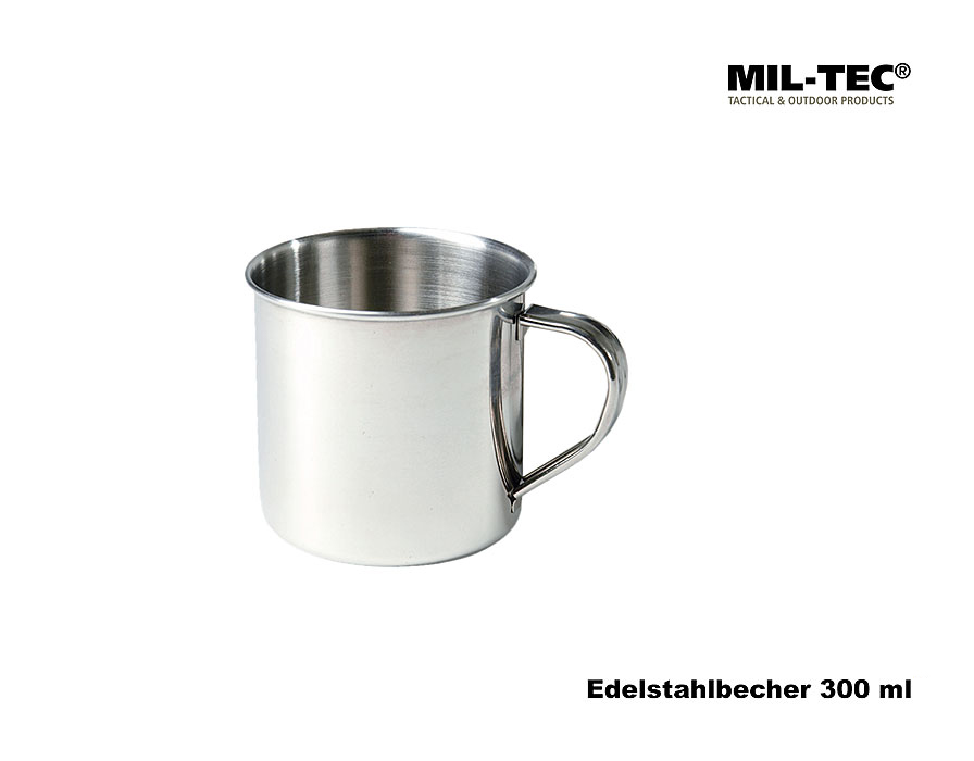 Edelstahlbecher 300 ml    A