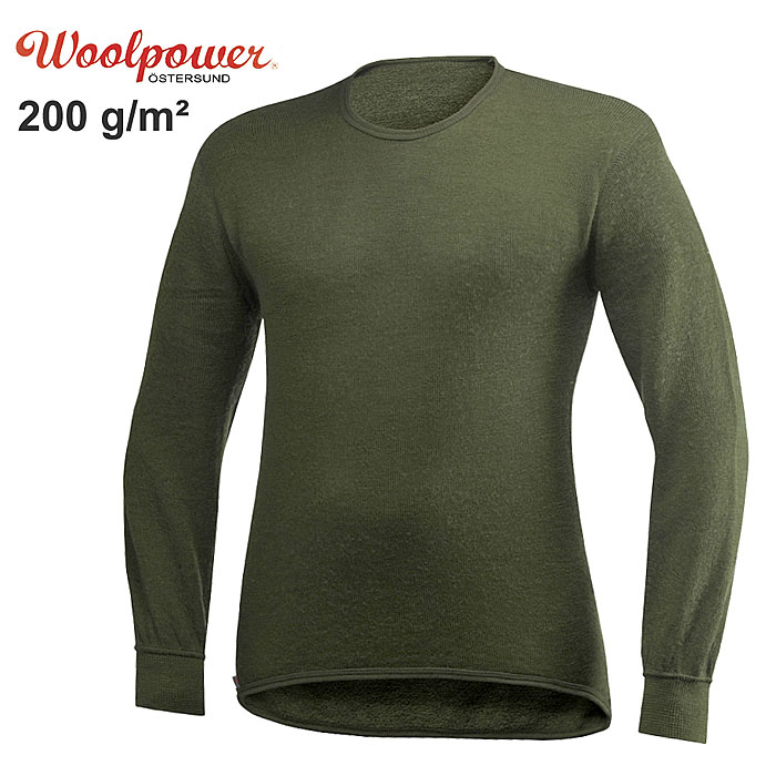 Woolpower T-Shirt 200 g/m² Langarm, 7112    A